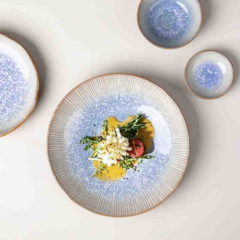 Wholesale Hotel Plates Фарфоровые тарелки для столовой отеля оптом.