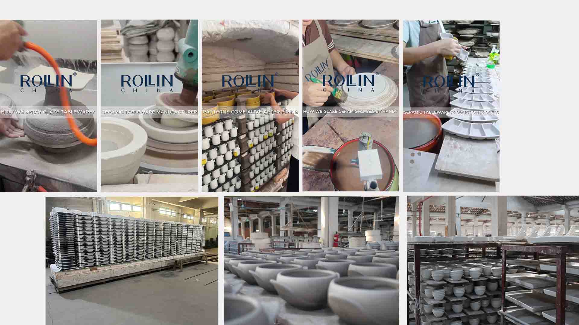 ROLLIN Porcelain Factory Фабрика керамической посуды