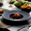 Керамическая тарелка Nordic для макарон для ресторана Michelin Stars