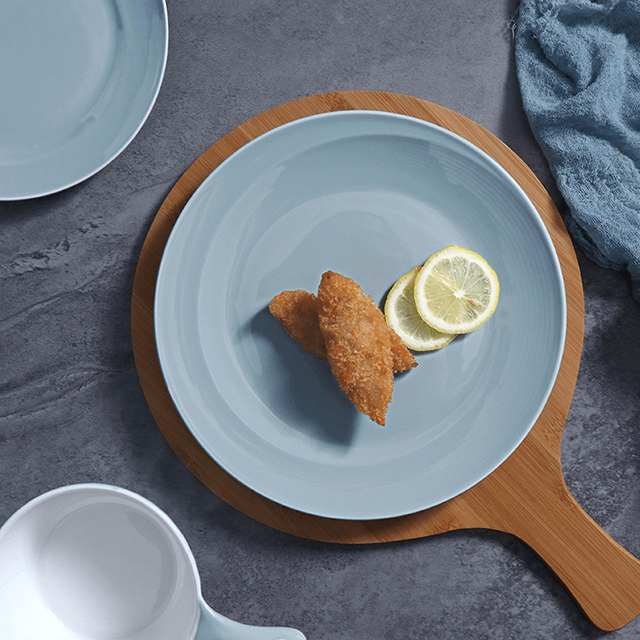 Наборы скандинавских тарелок Роскошный обеденный сервиз Набор керамической посуды Столовые тарелки Керамическая миска и набор тарелок