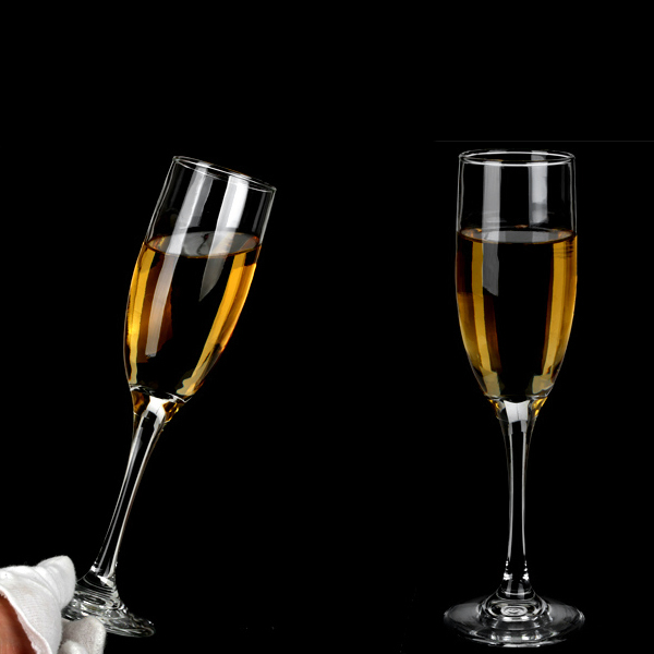 Стеклянные подарки установили подгонянное стекло каннелюры 6 унций 7,5 унций ресторана гостиничных изделий