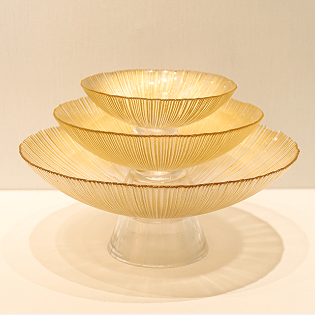 Стеклянная разделенная тарелка Гостиная Конфеты Зеленые OEM Индивидуальные упаковочные разделители Десертные конфеты Стеклянные тарелки