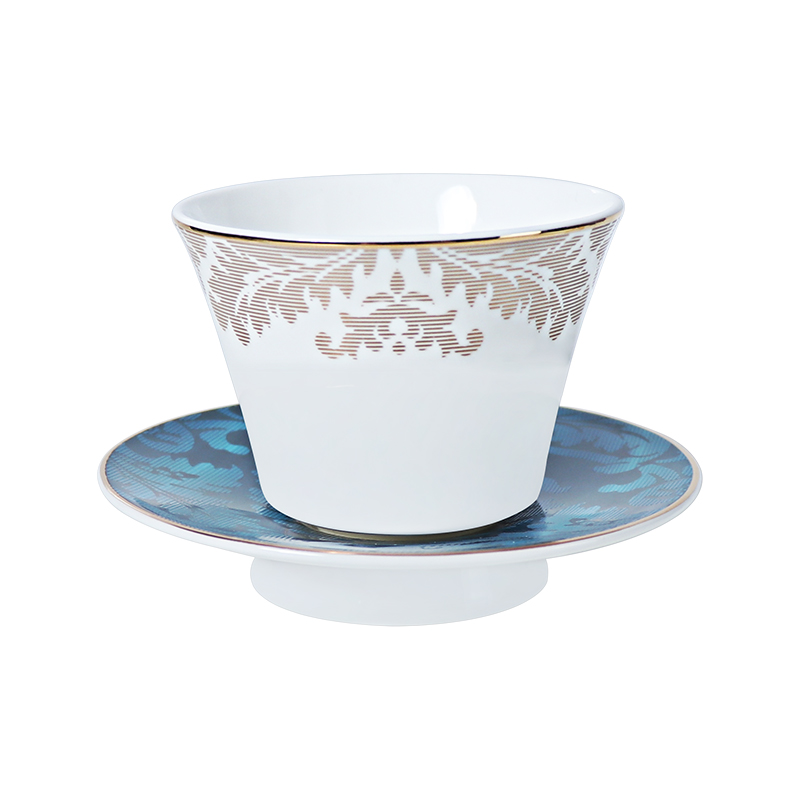 Набор чашек для кофе и чая из костяного фарфора для ресторана