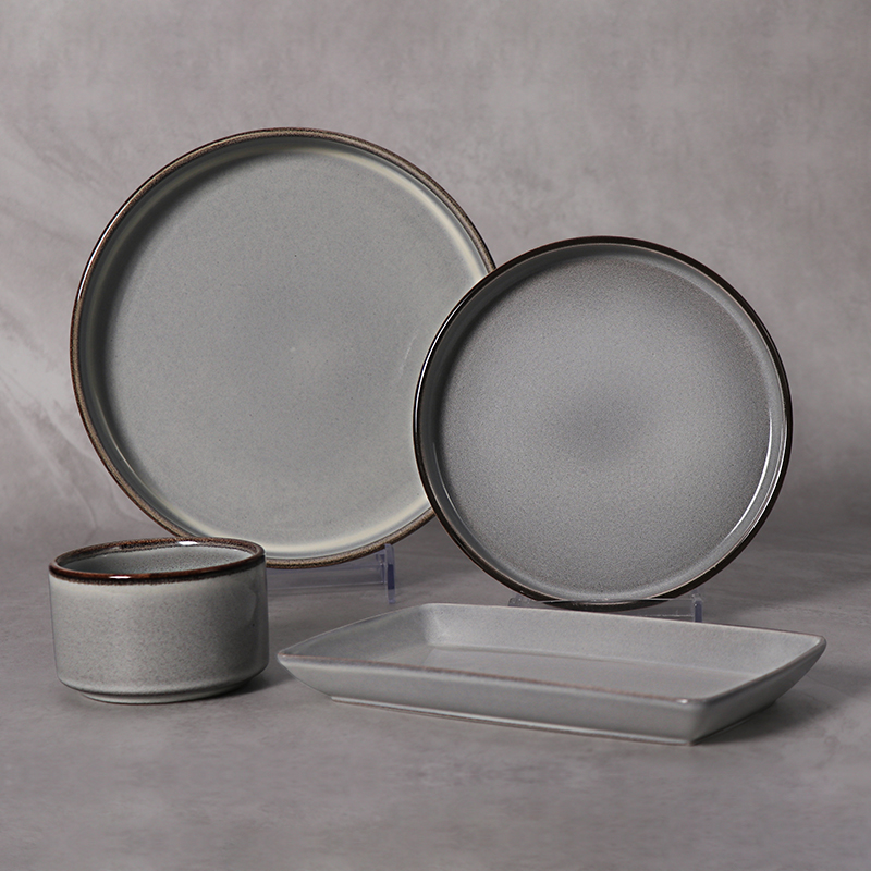 Тарелки ресторана Vajilas керамические под глазурью обеденные тарелки блюдо