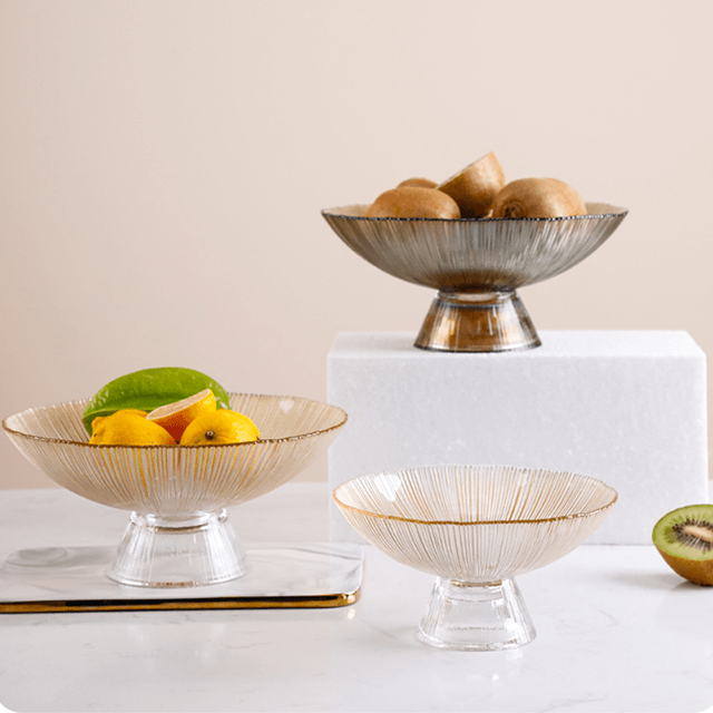 Стеклянная разделенная тарелка Гостиная Конфеты Зеленые OEM Индивидуальные упаковочные разделители Десертные конфеты Стеклянные тарелки