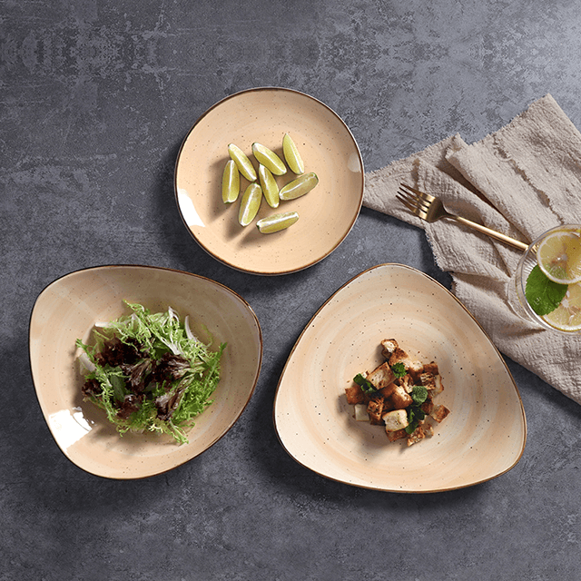 Посуда для дома Блюда для ресторана Тарелка для завтрака Современная большая итальянская керамическая тарелка с индейкой