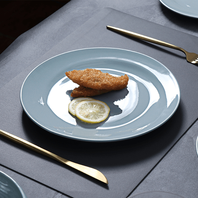 Наборы скандинавских тарелок Роскошный обеденный сервиз Набор керамической посуды Столовые тарелки Керамическая миска и набор тарелок