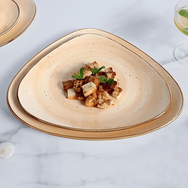 Посуда для дома Блюда для ресторана Тарелка для завтрака Современная большая итальянская керамическая тарелка с индейкой